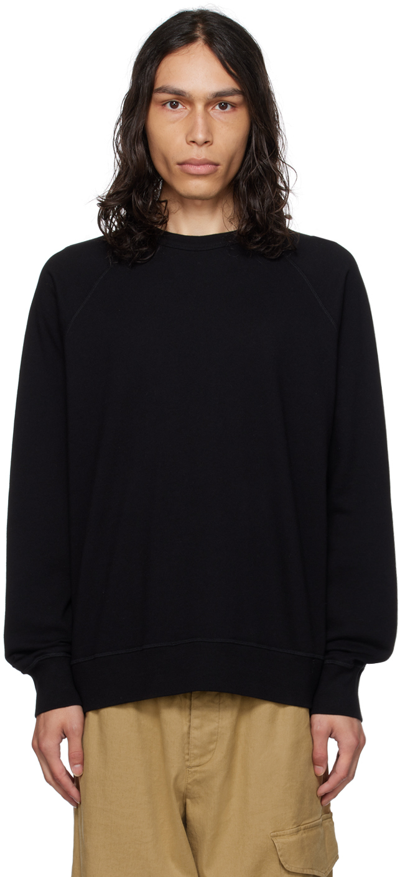 Shop Ymc You Must Create Black Shrank Sweatshirt In 01-black