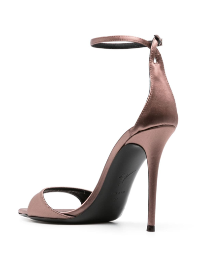 Shop Giuseppe Zanotti Intriigo Strap 105 Sandals In Pink