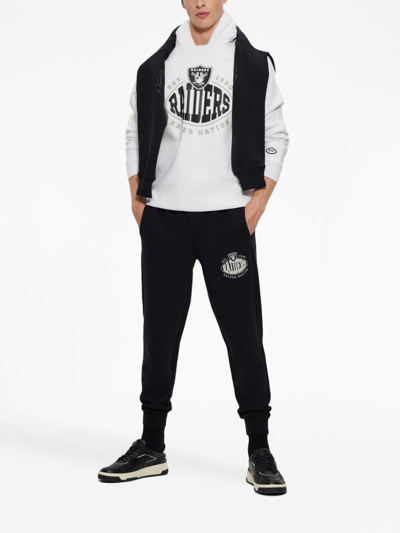 Shop Hugo Boss X Nfl Logo-patch Sweatshirt In White