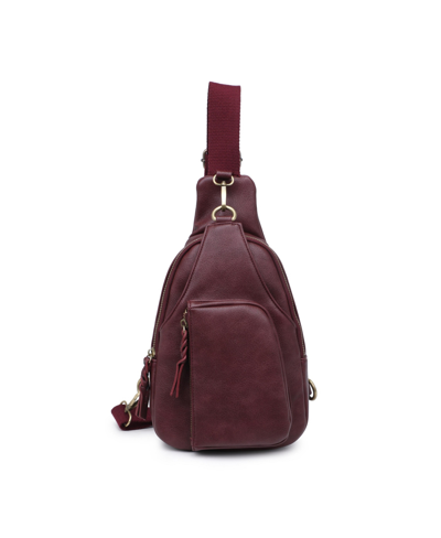 Shop Urban Expressions Wendall Sling Backpack In Wine