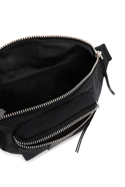 Shop Marc Jacobs The Biker Nylon Belt Bag In Black