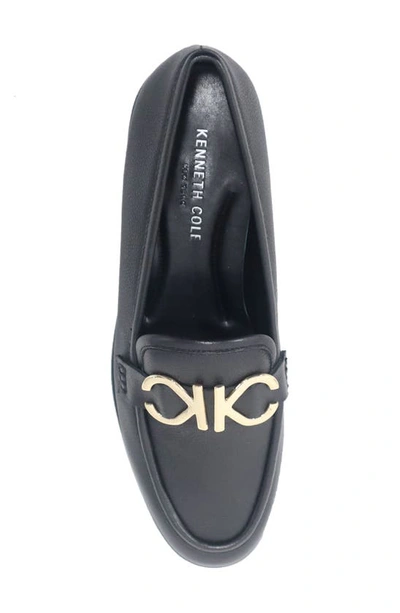 Shop Kenneth Cole New York Lydia Bit Loafer In Black Leather