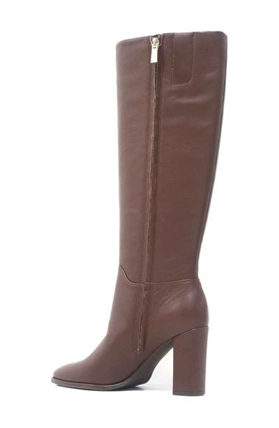 Shop Kenneth Cole New York Lowell Knee High Boot In Chocolate
