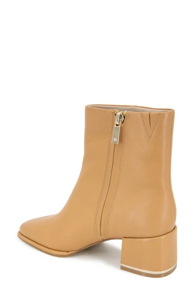 Kenneth Cole New York Edie Block Heel Bootie In Doe Leather
