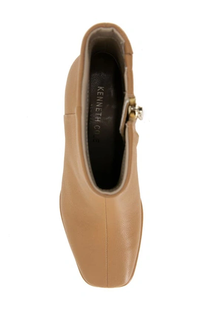 Kenneth Cole New York Edie Block Heel Bootie In Doe Leather