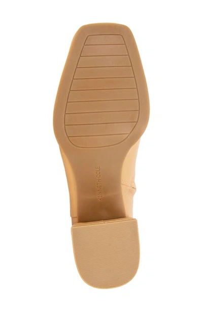 Kenneth Cole New York Edie Block Heel Bootie In Doe Leather