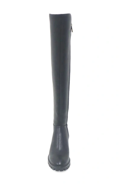 Shop Kenneth Cole New York Riva Knee High Boot In Black Leather