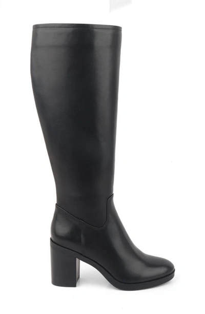 Kenneth Cole New York Veronica Knee High Boot In Black Leather