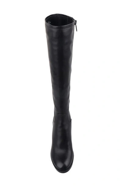 Kenneth Cole New York Veronica Knee High Boot In Black Leather