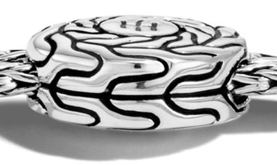 Shop John Hardy Classic Chain Twisted Slider Bracelet In Silver
