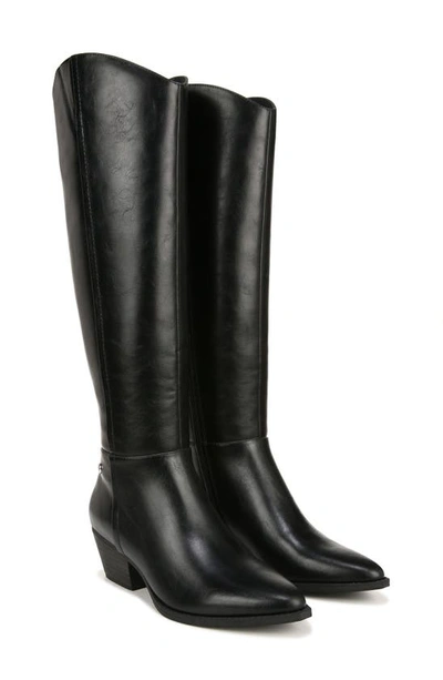 Lifestride Reese Wide Calf High Shaft Boots In Black
