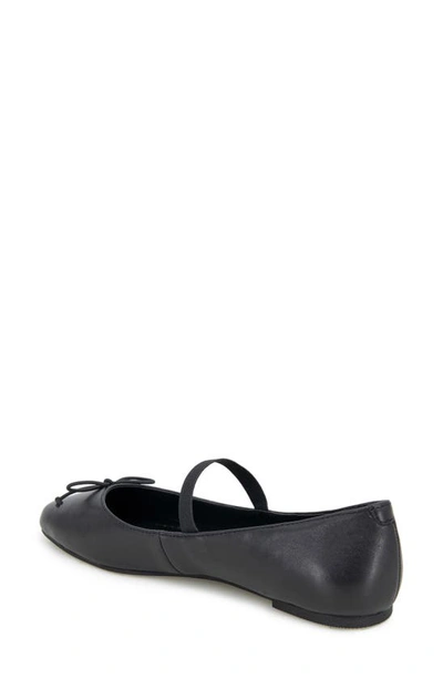 Shop Kenneth Cole New York Myra Ballet Flat In Black Leather