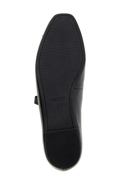 Kenneth Cole New York Myra Ballet Flat In Black Leather