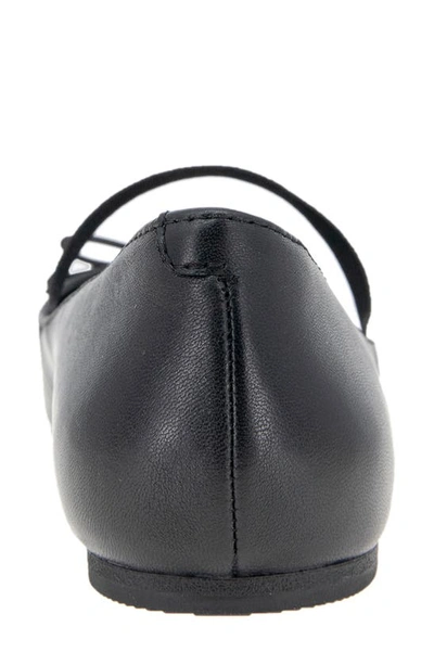 Kenneth Cole New York Myra Ballet Flat In Black Leather