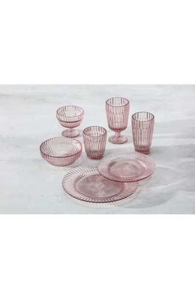 Fortessa Archie 12-piece Pink Dinnerware Set In Pink