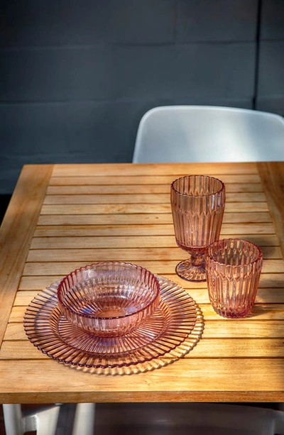 Fortessa Archie 12-piece Pink Dinnerware Set In Pink
