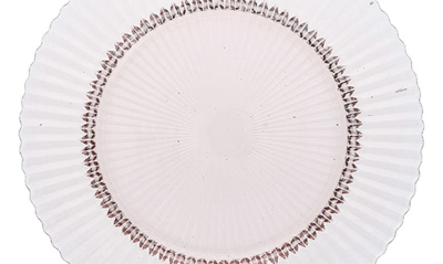 Fortessa Archie Set Of 4 Pink Dinner Plates In Pink
