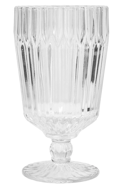 Fortessa Archie Set Of 6 Clear Goblets In Clear