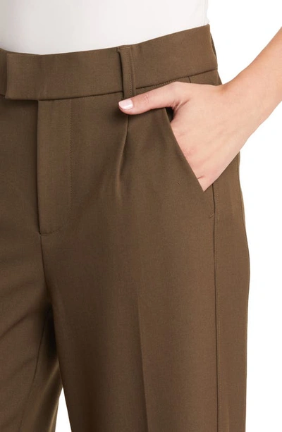 Wit & Wisdom 'ab'solution Skyrise Wide Leg Pants In Duffel Green