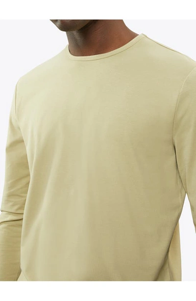 Shop Cuts Crewneck Long Sleeve T-shirt In Reed