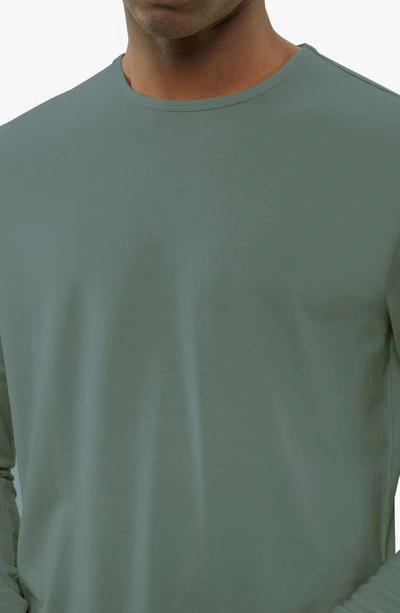 Cuts Crewneck Long Sleeve T-shirt In Elm