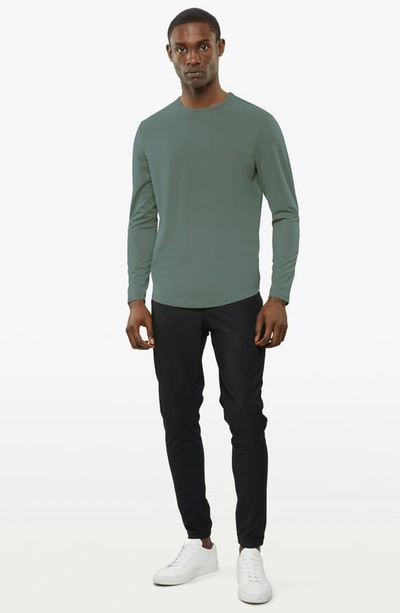 Cuts Crewneck Long Sleeve T-shirt In Elm