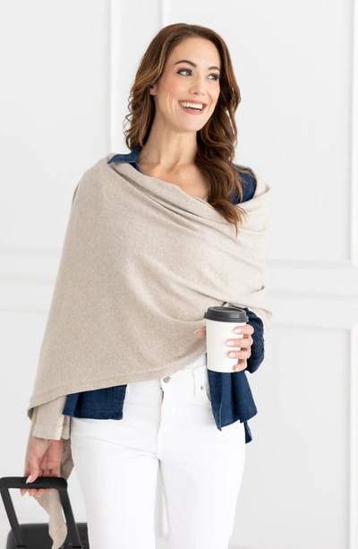 Shop Zestt Organics The Dreamsoft Travel Scarf In Birch