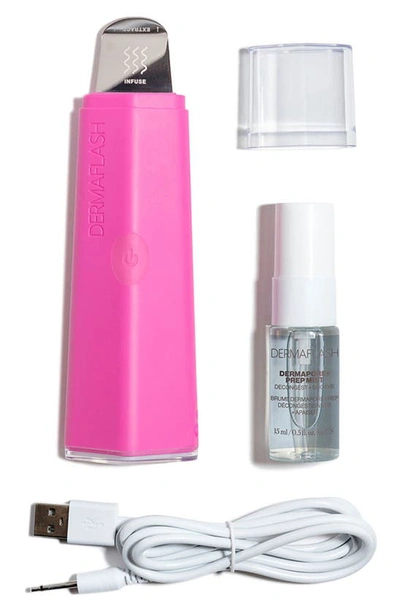 Dermaflash Dermapore+ Ultrasonic Pore Extractor In Pop Pink