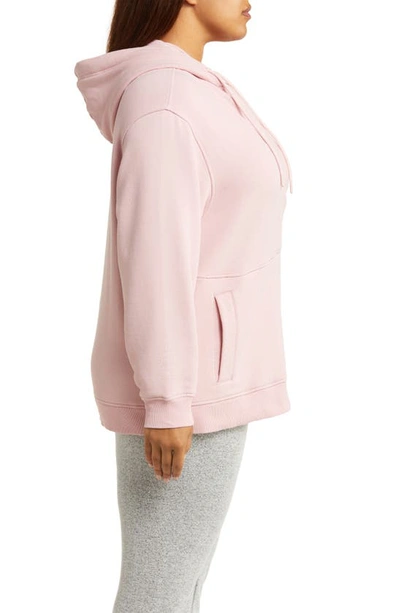 Shop Ugg Adryann Hoodie In Clay Pink