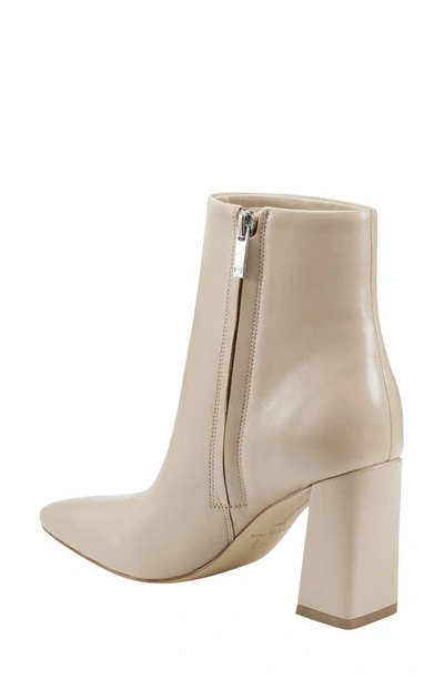 Shop Marc Fisher Ltd Yanara Pointed Toe Bootie In Light Natural 110