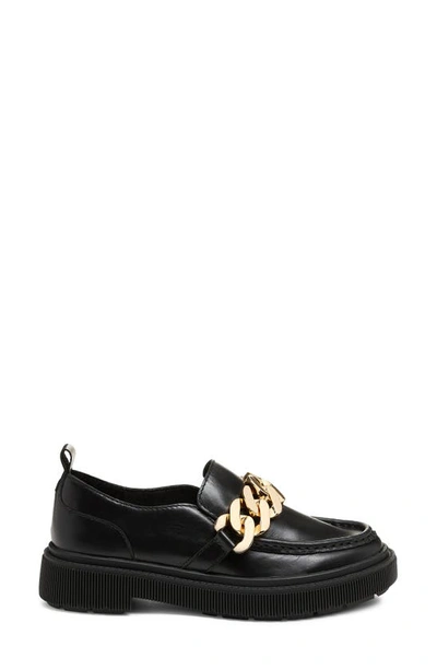 Shop Kelsi Dagger Brooklyn Pulse Chain Platform Loafer In Black