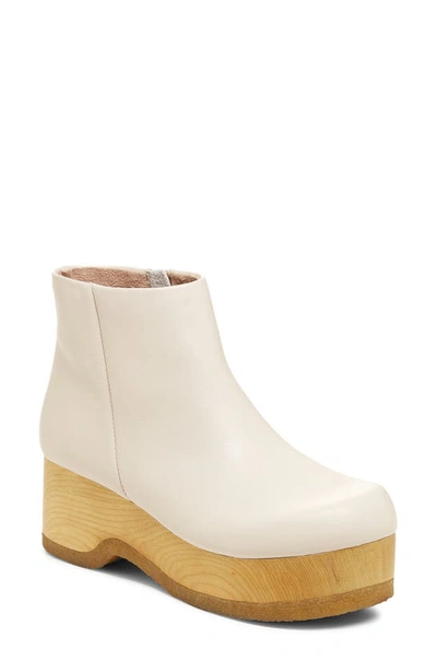 Kelsi Dagger Brooklyn Hill Platform Bootie In Cream