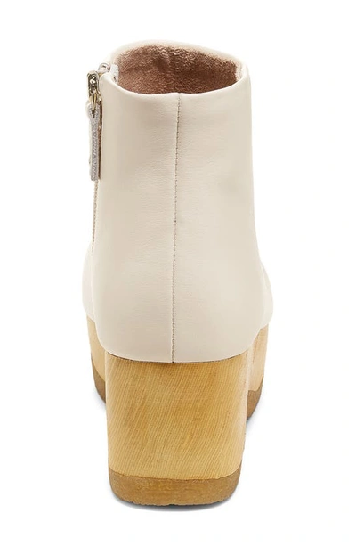 Kelsi Dagger Brooklyn Hill Platform Bootie In Cream