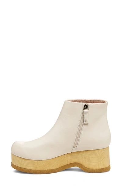 Kelsi Dagger Brooklyn Hill Platform Bootie In Cream