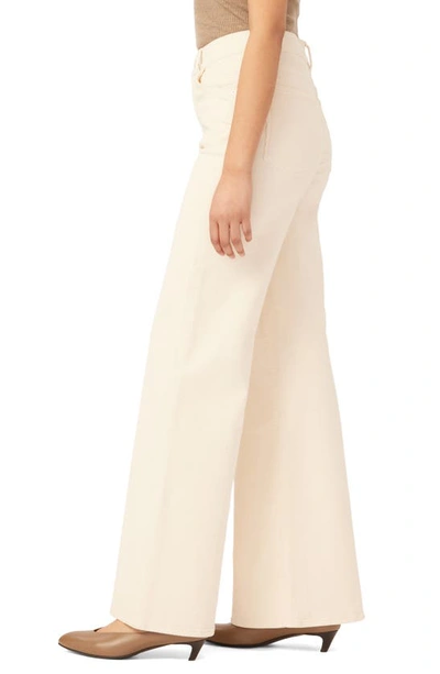 Dl1961 Hepburn Wide-leg High Rise Vintage Jeans In Manilla Corduroy