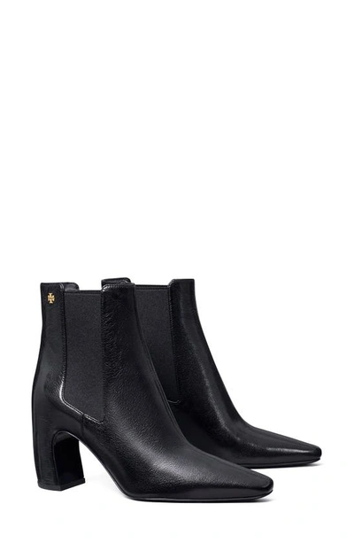 Tory Burch Banana Chelsea Boot In Perfect Black / Nero