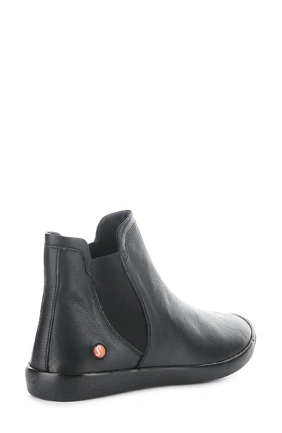 Shop Softinos By Fly London Itzi Chelsea Boot In Black Smooth Leather