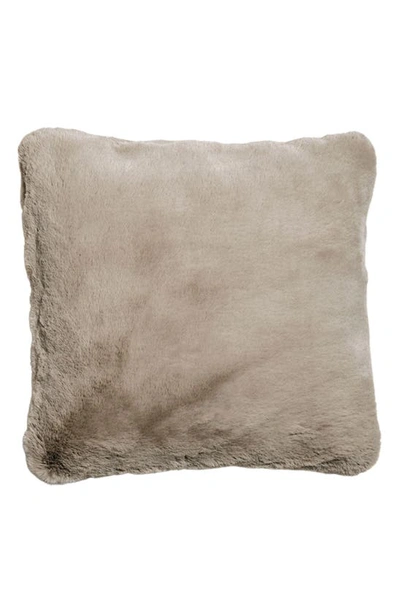 Shop Unhide Squish Accent Pillow In Taupe Ducky