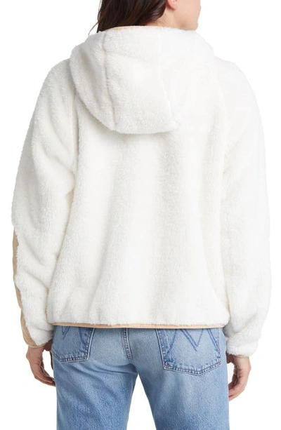 Ugg Ruthie Fleece Zip Jacket In Nimbus / Driftwood