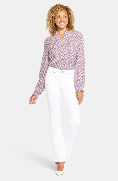 Nydj Barbara Bootcut Jeans In Optic White