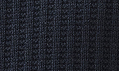 Shop Rodd & Gunn Gowanbridge Mixed Stitch Sweater In Midnight