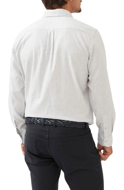 Rodd & Gunn Arbors Track Microcheck Button-up Shirt In Pebble