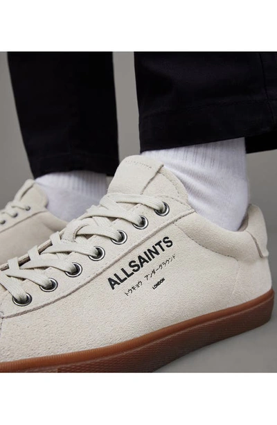 Shop Allsaints Underground Low Top Sneaker In Off White