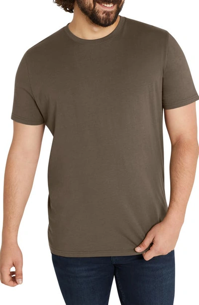 Shop Johnny Bigg Essential Solid T-shirt In Chocolate