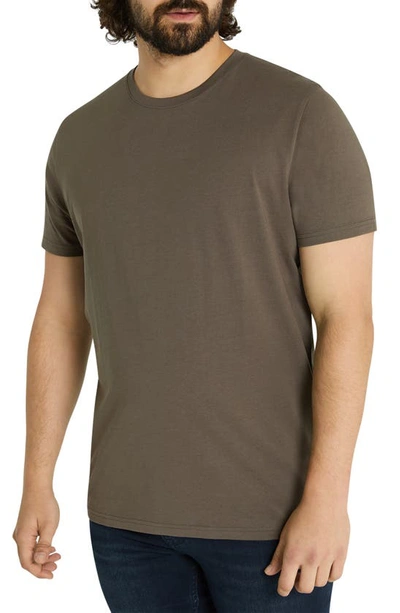 Shop Johnny Bigg Essential Solid T-shirt In Chocolate