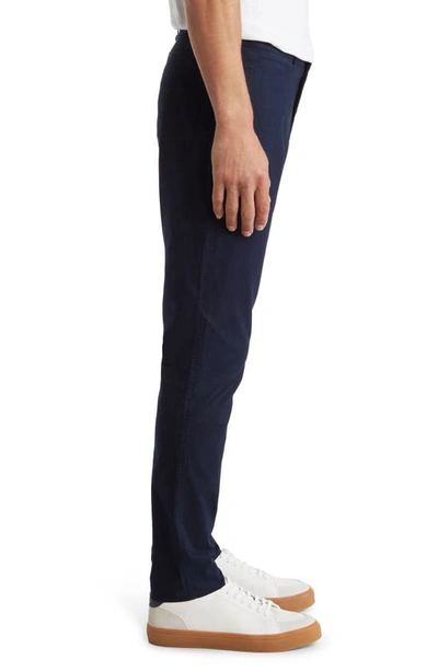 Shop Good Man Brand Herringbone Cotton Twill Pants In Sky Captain