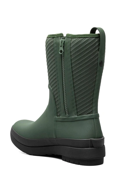 Shop Bogs Crandall Ii Mid Waterproof Rain Boot In Green