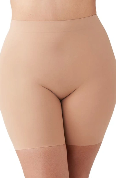 Shop Wacoal Shape Revelation™ Hourglass Thigh Shaping Shorts In Praline