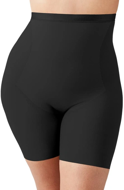 Shop Wacoal Shape Revelation™ Hourglass High Waist Thigh Shaping Shorts In Black