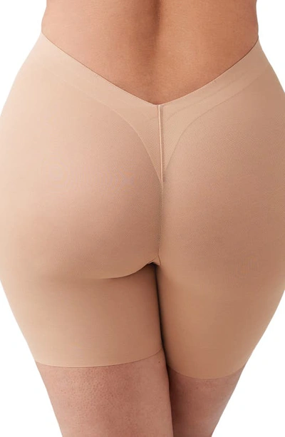 Shop Wacoal Shape Revelation™ Hourglass Thigh Shaping Shorts In Praline